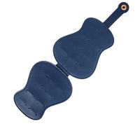 Guitar Picks Holder | Vintage Guitar Pick Storage - Leather Guitar Pick Holder Box, Large Capacity Pick Storage Bag with 18 Slots for Guitar Player