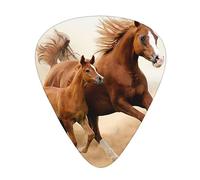 Guitar Picks,Horses Cubs Two Run For Acoustic Guitar, Electric Guitar, Bass,Ukulele Three Size(12 Pack)