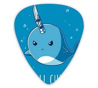 Guitar Picks I Will Cut You Premium Bass Picks For Electric Guitar And Bass Guitars With Three Sizes (12 Pack)