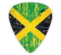 Guitar Picks Jamaica Flag Proud Jamaicans Tropical Premium Picks Sampler 12 Packs - Variety Guitar Picks Plectrums