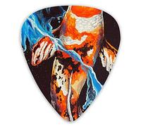 Guitar Picks Koi Art Premium Bass Picks For Electric Guitar And Bass Guitars With Three Sizes (12 Pack)