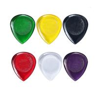 Guitar Picks Large Water Drop Shape Durable Plectrums for Electric and Acoustic Guitar, 6-Piece Set for Practice Live Performance Professional