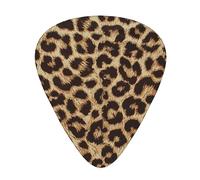Guitar Picks,Leopard Print For Acoustic Guitar, Electric Guitar, Bass,Ukulele Three Size(12 Pack)