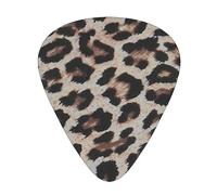 Guitar Picks,Leopard Print Print For Acoustic Guitar, Electric Guitar, Bass,Ukulele Three Size(12 Pack)