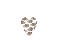 Guitar Picks Lindo Erizo Premium Bass Picks For Electric Guitar And Bass Guitars With Three Sizes (12 Pack)