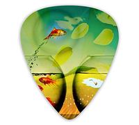 Guitar Picks Living Hope 12 Pieces Ukulele Picks Including 0.46 mm 0.71 mm 0.96 mm
