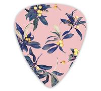 Guitar Picks Loquat Love Pink Feature 12 Pieces Ukulele Picks Including 0.46 mm 0.71 mm 0.96 mm