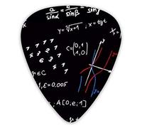 Guitar Picks Math Education Premium Picks Sampler Unique Guitar Gift (12 Count)