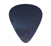 Guitar Picks Milky Way Galaxy Printed 12 Pack Thin Medium Heavy Guitar Plectrums Guitar Accessories For Bass, Guitars With Storage Box