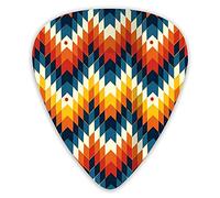 Guitar Picks Native American Geometric Print Guitar Picks 12 Packs - Variety Guitar Picks Plectrums
