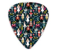 Guitar Picks Nutcracker Holiday Premium Guitar Picks 12 Pieces Ukulele Picks Including 0.46 mm 0.71 mm 0.96 mm