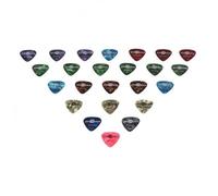 Guitar Picks Pack 24pcs by Gear4music, 0.46mm - 0.71mm - 0.81mm