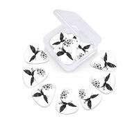 Guitar Picks Picks 12 Pack with Thin Box Highly Detailed Political Map of The World Global Positioning System Graphic Colorful Special Guitar Plectrums Gift Set for Guitarist Multicolor