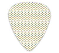 Guitar Picks Picks 12 Pack with Thin Box,Lgbt Community Themed Colorful Stripes Heart Shapes Pride And Freedom Themed Pattern,Special Guitar Plectrums Gift Set for Guitarist