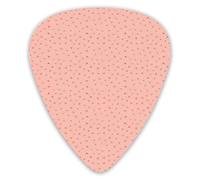 Guitar Picks Picks 12 Pack with Thin Box,Little Doodled Hearts On A Pastel Colored Background Love Theme,Special Guitar Plectrums Gift Set for Guitarist