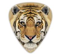 Guitar Picks Portrait Of Tiger Premium Picks Sampler Unique Guitar Gift (12 Count)