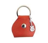 Guitar Picks - PU Leather Picks Storage Organiser Pendant, Compact Portable Guitar Pick Holder | Durable Home Storage Tool Organizer for Gita, brown, see description, See description