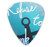 Guitar Picks Refuse To Sink Guitar Picks 12 Pieces Ukulele Picks Including 0.46 mm 0.71 mm 0.96 mm