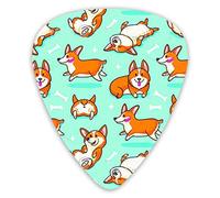 Guitar Picks Rigolote Pattern Premium Guitar Picks 12 Pieces Ukulele Picks Including 0.46 mm 0.71 mm 0.96 mm