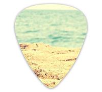 Guitar Picks Sea of Gold Sand 12 Pieces Ukulele Picks Including 0.46 mm 0.71 mm 0.96 mm