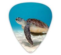 Guitar Picks Sea Turtle Lovely Ukulele Picks 12 Pieces Including 0.46 mm 0.71 mm 0.96 mm
