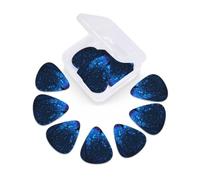 Guitar Picks Set of 12 with Storage Case Glow in The Dark Guitar Plectrums for Acoustic Electric Bass Guitar 0.46mm 0.71mm 0.96mm Thin Medium Heavy Guitar Picks for Beginners & Musicians