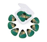 Guitar Picks Set of 12 with Storage Case Underwater catfish Guitar Plectrums for Acoustic Electric Bass Guitar 0.46mm 0.71mm 0.96mm Thin Medium Heavy Guitar Picks for Beginners & Musicians