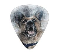 Guitar Picks,Shepherd Dog For Acoustic Guitar, Electric Guitar, Bass,Ukulele Three Size(12 Pack)
