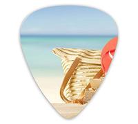 Guitar Picks Starfish_Handbag 12 Pieces Ukulele Picks Including 0.46 mm 0.71 mm 0.96 mm