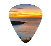 Guitar Picks Sunrise Over Hanauma Bay Oahu Hawaii Ukulele Bass Electric Acoustic Guitars Thin Medium Heavy 12 Pack(0.46/0.71/0.96 Mm)