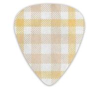 Guitar Picks Tartan Plaide Premium Picks Sampler Unique Guitar Gift (12 Count)