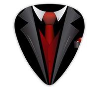 Guitar Picks Tie Clipart Tuxedo Premium Bass Picks For Electric Guitar And Bass Guitars With Three Sizes (12 Pack)