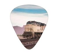 Guitar Picks Train Running In Desert Print 12 Pack Guitar Picks For Electric Acoustic Bass Guitar Ukelele