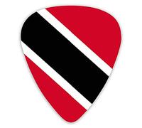 Guitar Picks Trinidad Flag Premium Picks Sampler 12 Packs - Variety Guitar Picks Plectrums