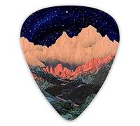 Guitar Picks Trippy Acid Space Guitar Picks 12 Pieces Ukulele Picks Including 0.46 mm 0.71 mm 0.96 mm