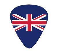 Guitar Picks Union Jack Print Guitar Picks 12pcs for Electric Guitar Ukulele Accessories for Girls