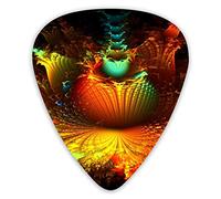 Guitar Picks Unique Colorful Guitar Picks 12 Pieces Ukulele Picks Including 0.46 mm 0.71 mm 0.96 mm