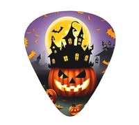 Guitar Picks Variety Pack - Smooth Edges, Durable & Clear Patterns - 3 Thickness Options Happy-Halloween-Day-Trick-Or-Treat