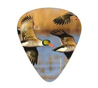 Guitar Picks Variety Pack - Smooth Edges, Durable & Clear Patterns - 3 Thickness Options Hunting Fly Wild