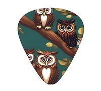 Guitar Picks Variety Pack - Smooth Edges, Durable & Clear Patterns - 3 Thickness Options Magic owel