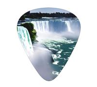 Guitar Picks Variety Pack - Smooth Edges, Durable & Clear Patterns - 3 Thickness Options Niagara Fall