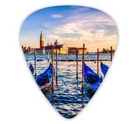 Guitar Picks Venedig Premium Picks Sampler Unique Guitar Gift (12 Count)