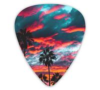 Guitar Picks Venice Beach Premium Bass Picks For Electric Guitar And Bass Guitars With Three Sizes (12 Pack)