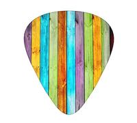 Guitar Picks Vertical Planks In Carpentry Oak Timber Ukulele Bass Electric Acoustic Guitars Thin Medium Heavy 12 Pack(0.46/0.71/0.96 Mm)