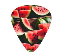 Guitar Picks Watermelon Fresh Fruit 12 Pack Guitar Picks For Electric Acoustic Bass Guitar Ukelele