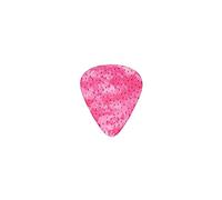 Guitar Picks Watermelon Pink Watercolor Seeds Premium Bass Picks For Electric Guitar And Bass Guitars With Three Sizes (12 Pack)