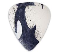 Guitar Picks Waves Dolphins Whales Whale Guitar Picks 12 Pieces Ukulele Picks Including 0.46 mm 0.71 mm 0.96 mm
