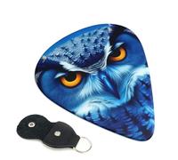 Guitar Picks With Full-Surface Print â€“ Durable Abs Material Picks For Guitar And Ukulele, 3 Thickness Options For Clear And Rich Sound