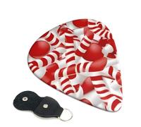 Guitar Picks With Full-Surface Print â€“ Durable Abs Material Picks For Guitar And Ukulele, 3 Thickness Options For Clear And Rich Sound