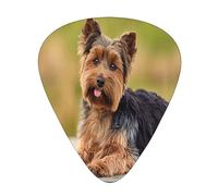 Guitar Picks,Yorkshire Terrier For Acoustic Guitar, Electric Guitar, Bass,Ukulele Three Size(12 Pack)